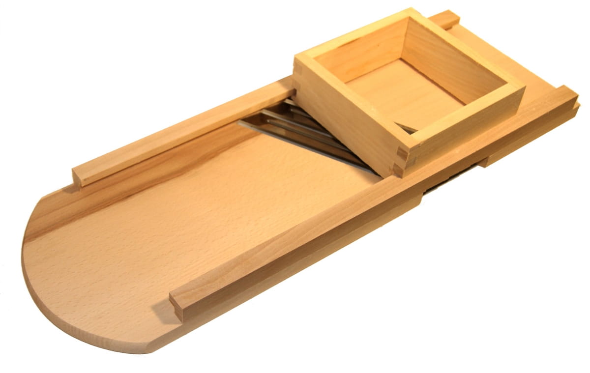 Râpe, trancheuse à chou et légumes 57 cm | râpe manuelle à couper | râpe à légumes en bois | trancheuse de cuisine manuelle