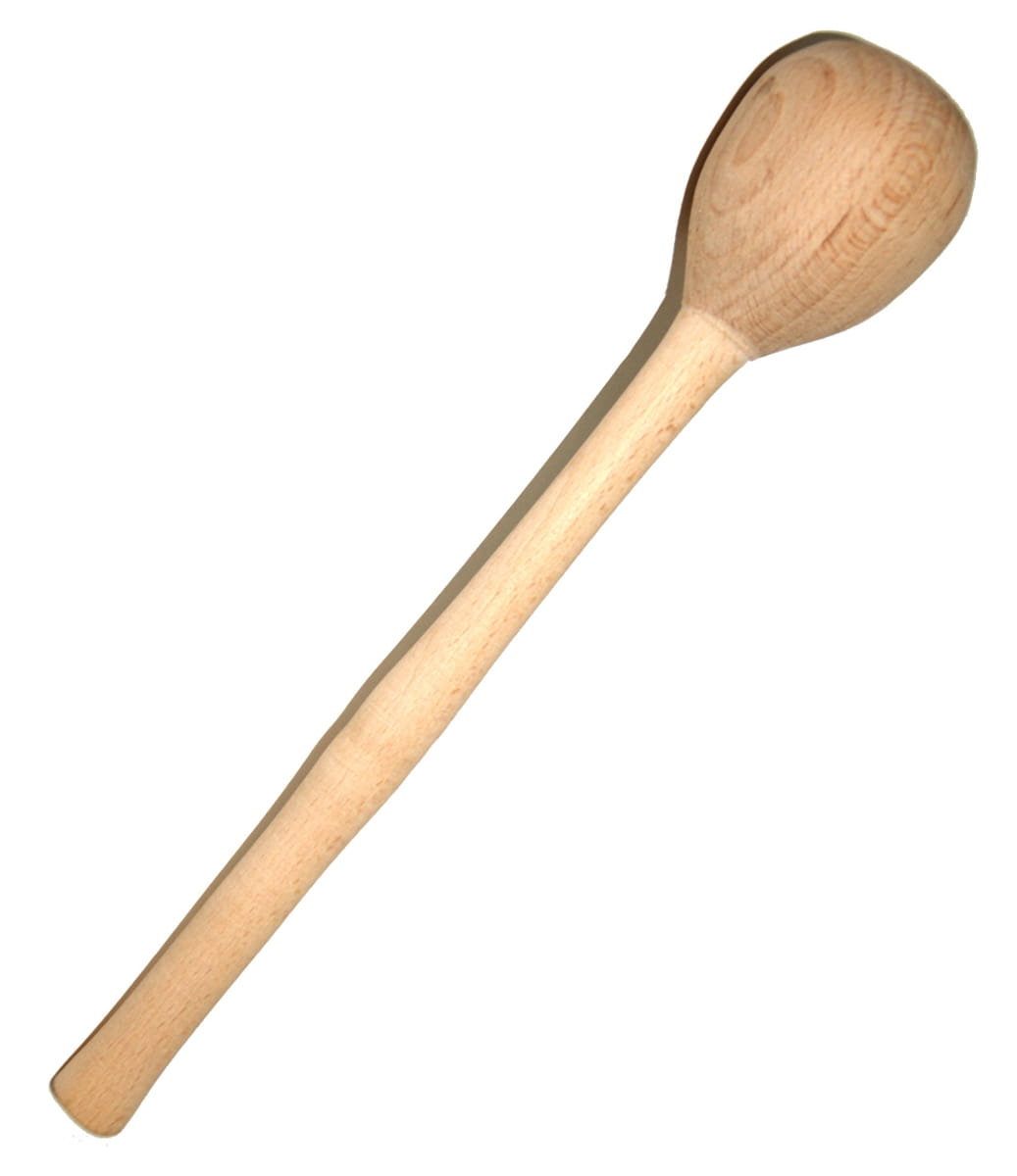 Wooden baton ball for kneading dough 30 cm | Wooden kitchen baton | Ball for kneading dough | Wooden dough pestle