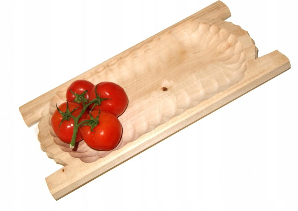 Carved wooden trough 70 cm | Trough for serving dishes | Wooden decorative bowl | Rustic dish for dishes and snacks