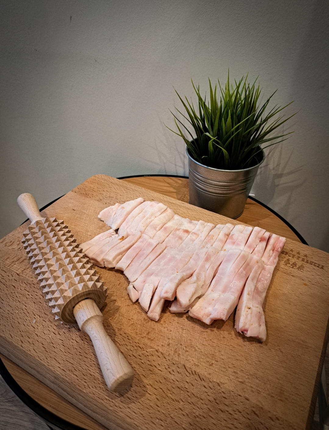 Meat Roller 29 cm | Kitchen Roller for Tenderizing Meat | Wooden Roller for Cutlets | Meat Tool | Kitchen Accessory 29 cm