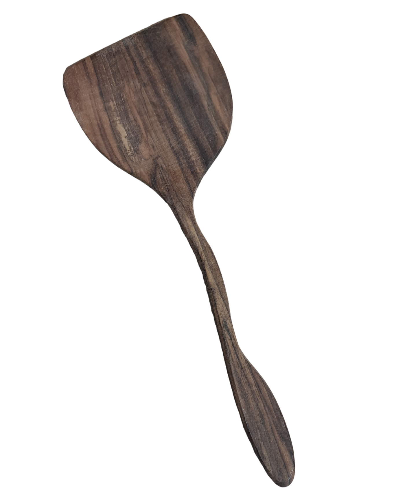 Łopatka z drewna orzechowego 32 cm | Szpatułka drewniana do smażenia | Łyżka kuchenna naturalna | Przybory kuchenne ekologiczne | Walnut