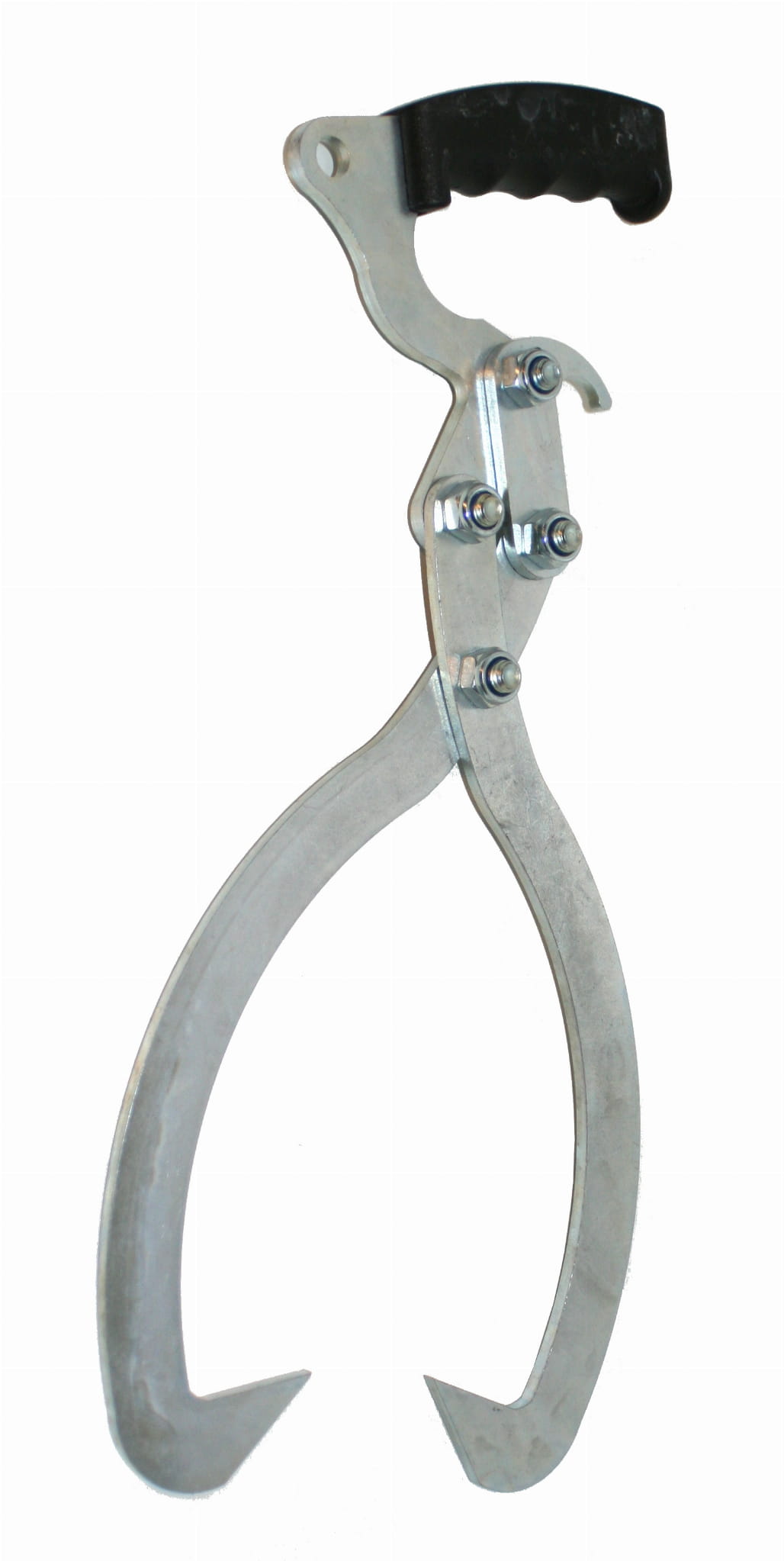 Timber tongs - 300 mm timber gripper | Timber handling tongs | Metal log gripper | Forestry tool for gripping timber