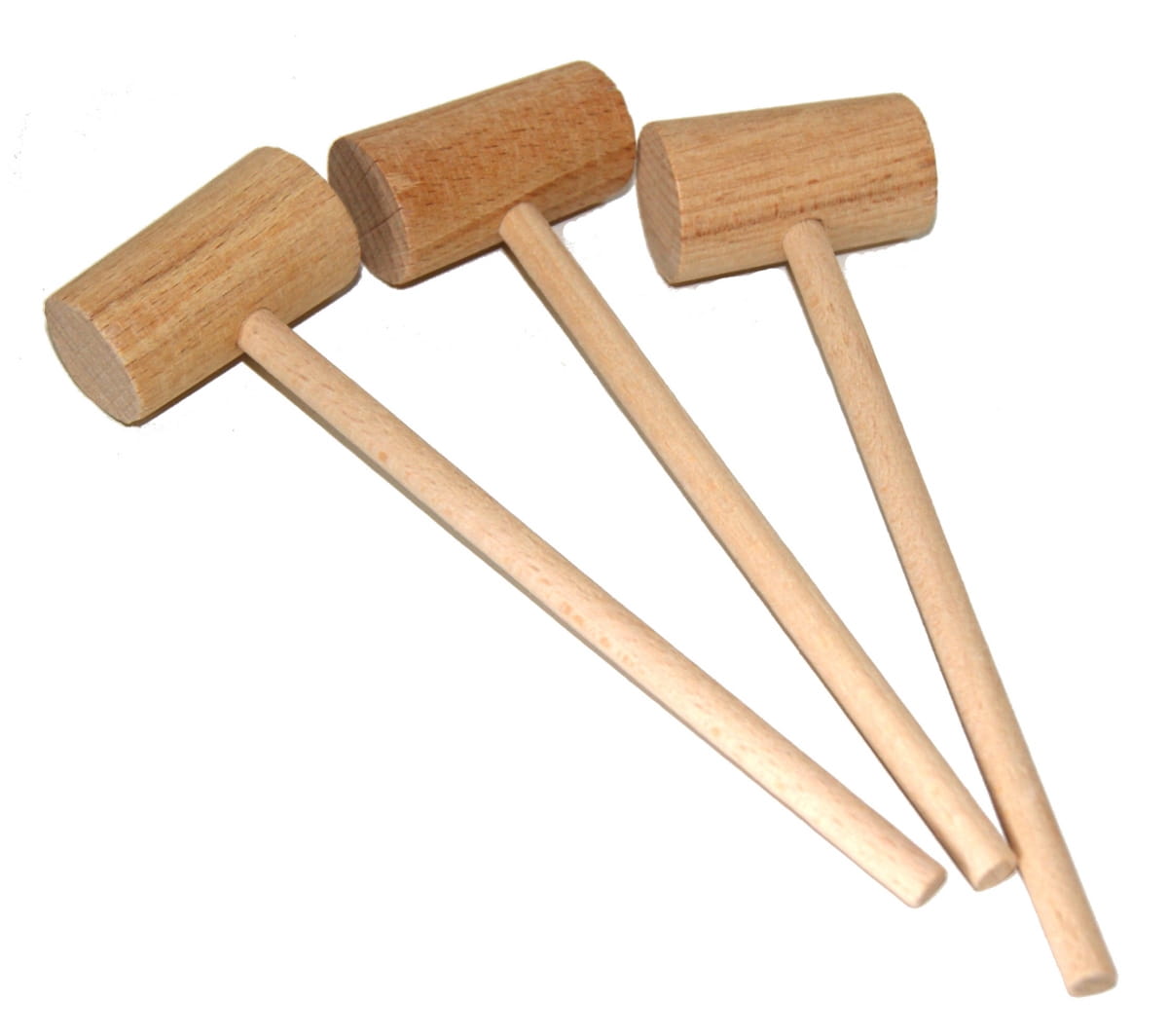 Mini-Holzhammer 16 cm | Mini-Holzhammer | Leichter Holzhammer | Kleiner Holzhammer | Mini-Holzhammer 16 cm
