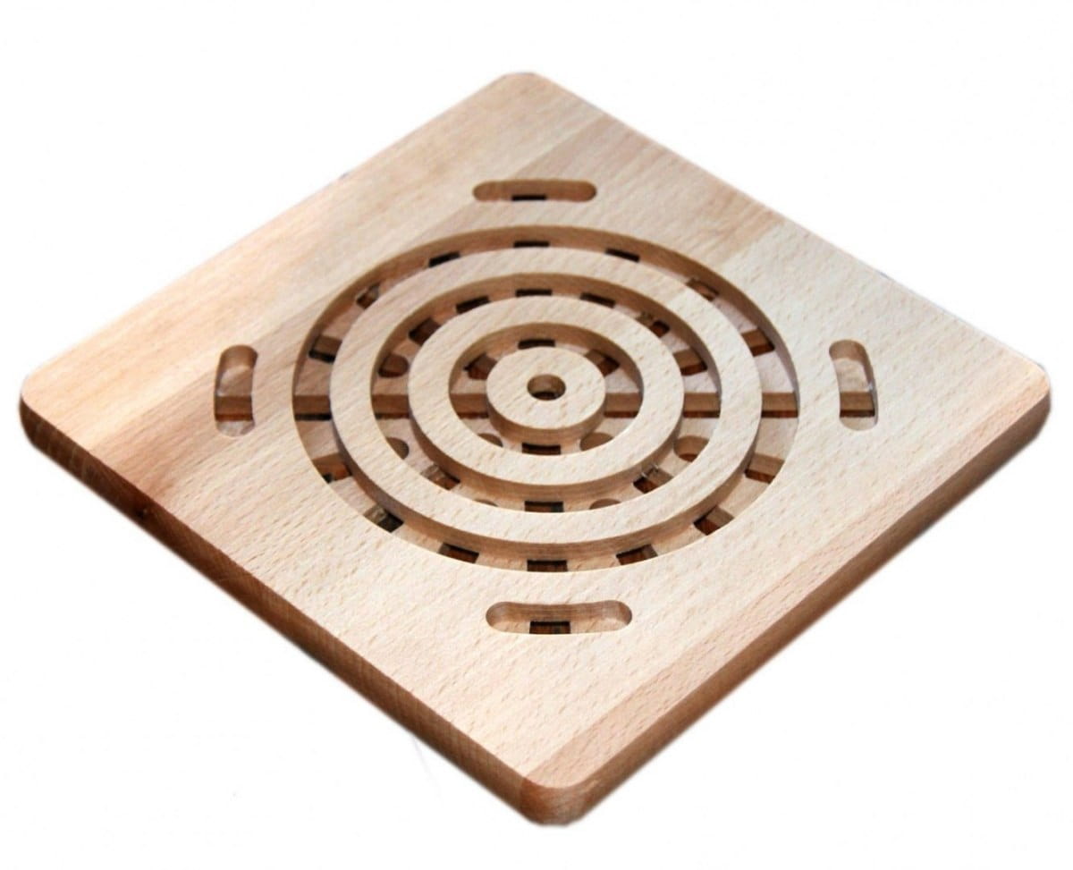 Universal wooden pot stand Square 20 cm | Kitchen stand | Wooden table stand | Stand for hot dishes