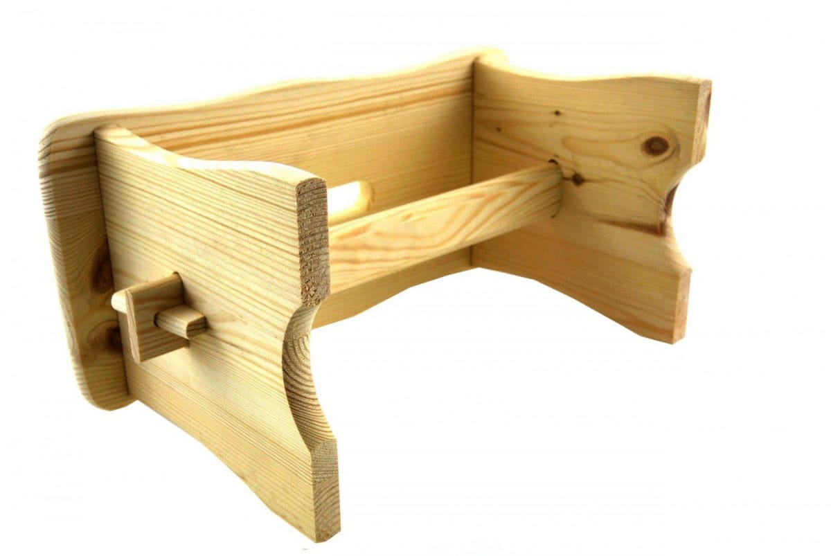 Natural wooden ryczka Stool Stool | Natural wooden stool | Wooden stool | Ryczka made of wood | Wooden stool for sitting