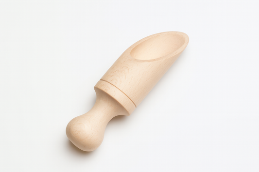 Czerpak z drewna bukowego do przypraw – Chłopcy z Rancza / Ranch Boys