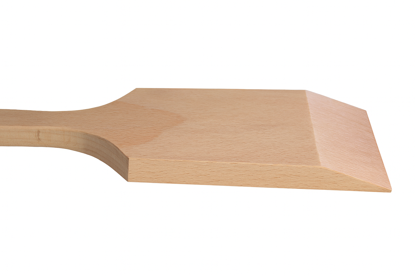 Schöpfkelle für Feldküche oder Kessel, Buche 80 cm | Küchenspatel aus Holz | Kesselmischer | Holzkelle | großer Löffel