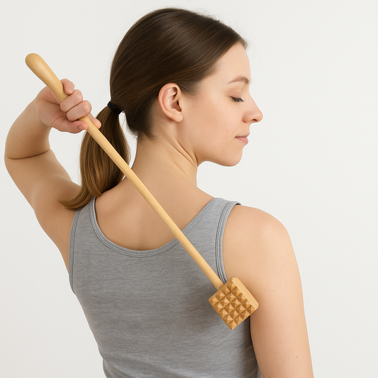Drapak, Masażer drewniany do pleców | Przyrząd do masażu ciała | Drewniana łapka do drapania | Masażer relaksacyjny | Akcesorium do pleców