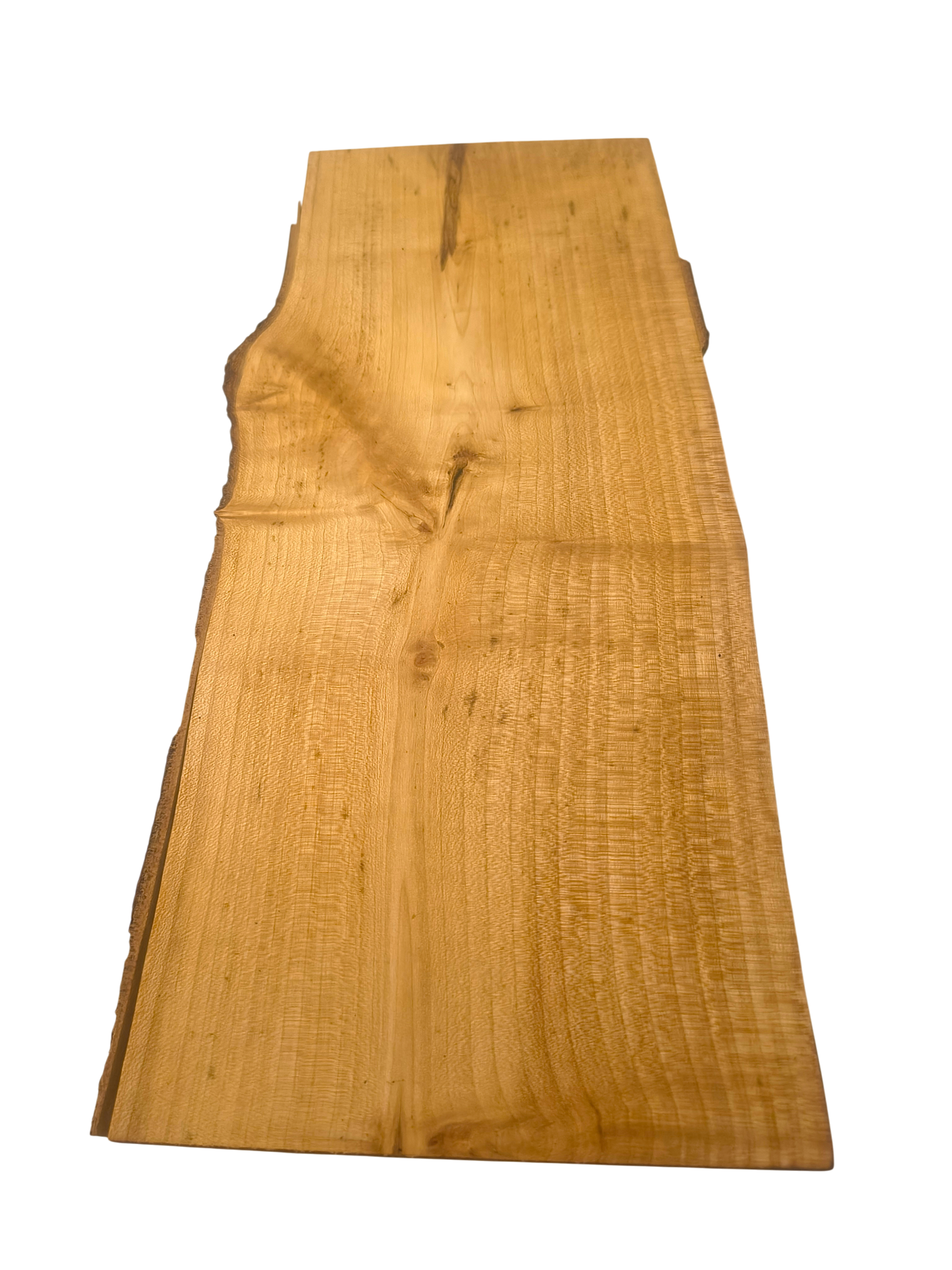 Deska z jawora | Deska z drewna jaworowego – unikatowa, olejowana, okorowana, naturalna, idealna do kuchni i serwowania