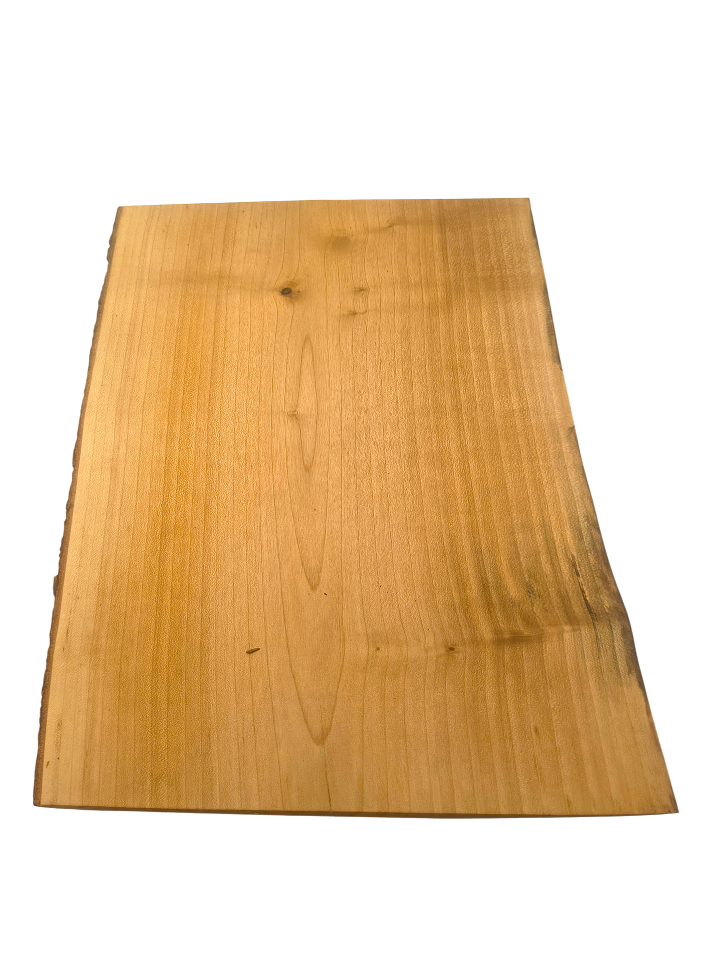 Deska z jawora | Deska z drewna jaworowego – unikatowa, olejowana, okorowana, naturalna, idealna do kuchni i serwowania