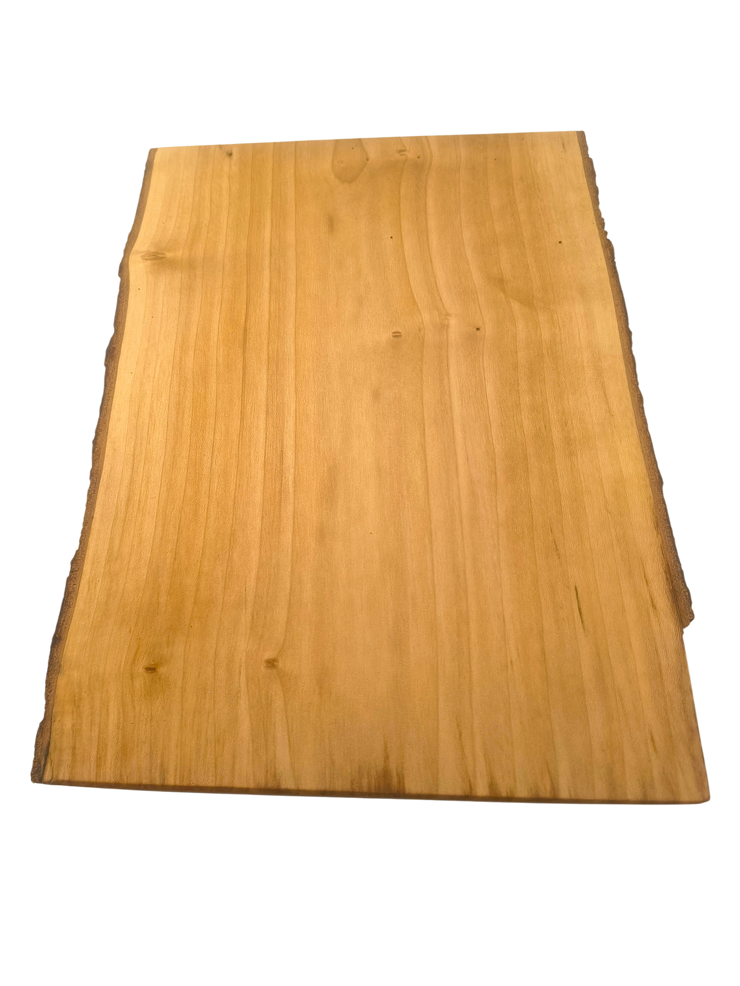Deska z jawora | Deska z drewna jaworowego – unikatowa, olejowana, okorowana, naturalna, idealna do kuchni i serwowania