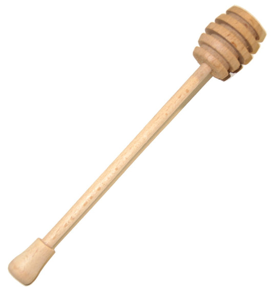 Łyżka nabierak do miodu 17 cm | drewniany czerpak do miodu | pałeczka do nabierania miodu | akcesorium kuchenne do miodu | honey dipper