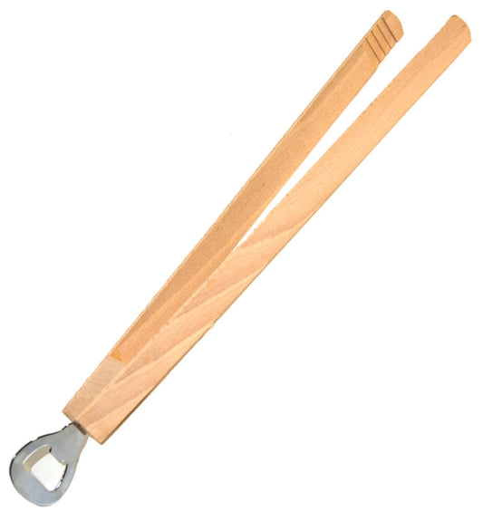 Szczypce do grilla z otwieraczem do butelek 32 cm | szczypce grillowe | chwytak BBQ | akcesoria do grilla | otwieracz butelek | grillowanie