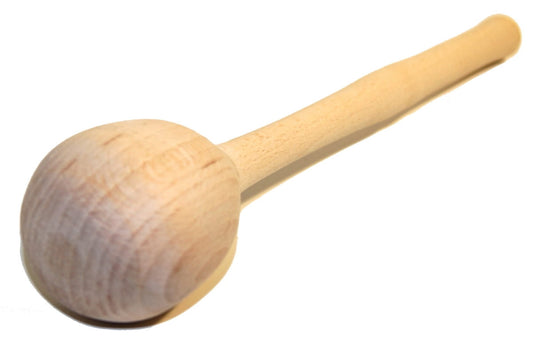Pałka drewniana kula do ucierania ciasta 30 cm | Drewniana pałka kuchenna | Kula do wyrabiania ciasta | Tłuczek drewniany do ciasta