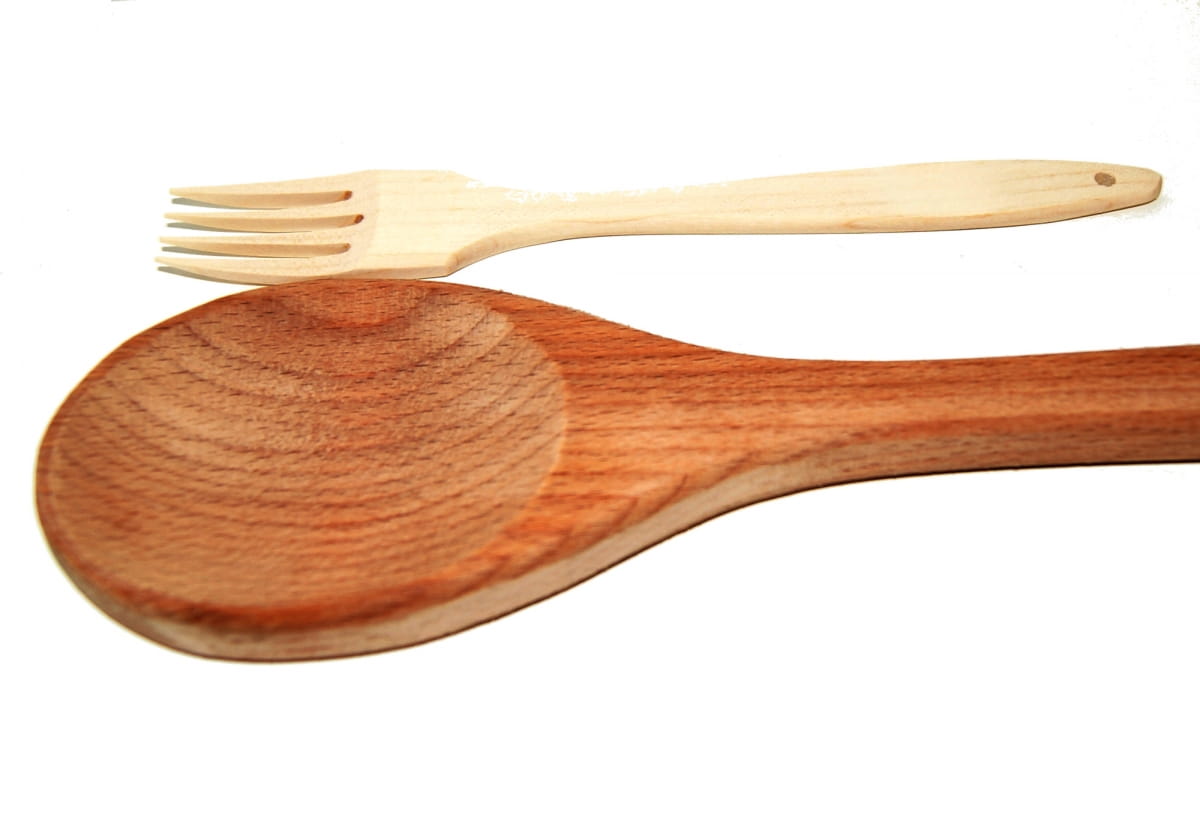 Warzecha, łyżka do kuchni polowej lub kotła, buk parzony 80 cm - olejowana | duża drewniana łyżka | chochla drewniana | łyżka gastronomiczna