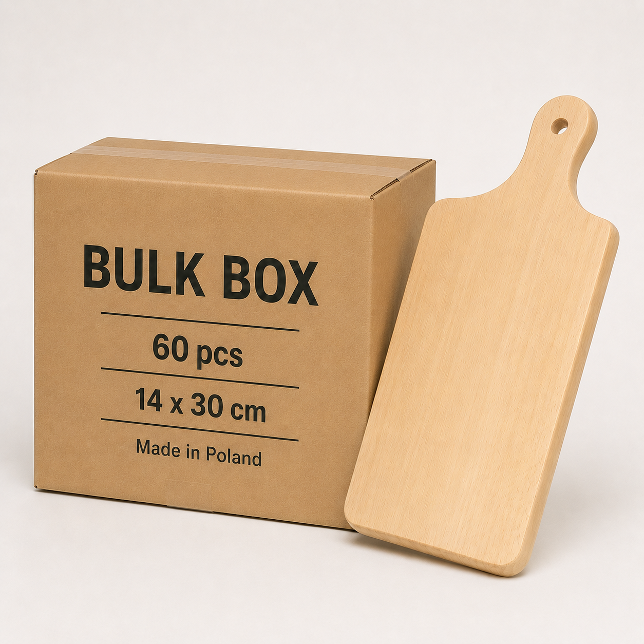 Prostokątne deski bukowe 14×30 cm – Bulk Box 60 szt. do graweru i personalizacji – Chłopcy z Rancza 