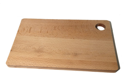 Deska do krojenia drewniana prostokątna 40 cm | deska kuchenna drewniana | drewniana podkładka do krojenia | prostokątna deska drewniana