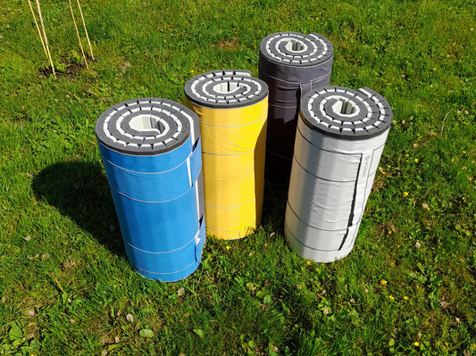 Mata karimata Gruba bez efektu Pamięci Niebieska | Mata turystyczna piankowa | Mata biwakowa izolacyjna | Karimata fitness odporna komfortowa