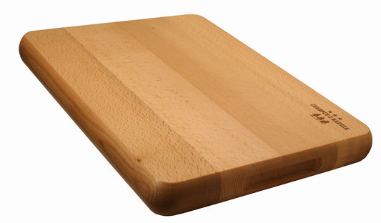 Deska do krojenia siekania BLOK 50x35x4 cm BUK | Blok kuchenny do cięcia | Drewniana płyta robocza | Solidna deska bukowa do kuchni