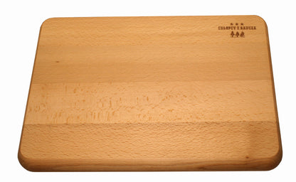 Deska do krojenia siekania BLOK 50x35x4 cm BUK | Blok kuchenny do cięcia | Drewniana płyta robocza | Solidna deska bukowa do kuchni