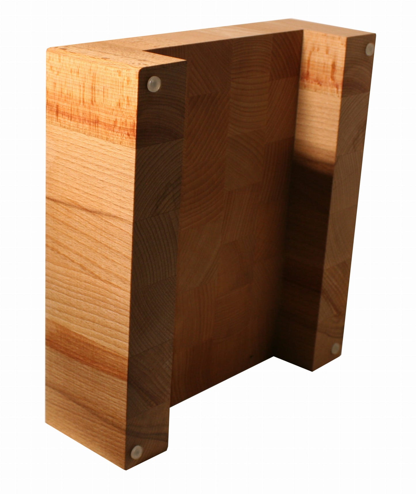 Deska do krojenia BLOK 25x24x8 cm | Blok kuchenny do siekania | Stolik kuchenny drewniany | Gruba deska do cięcia | Solidny blat do krojenia