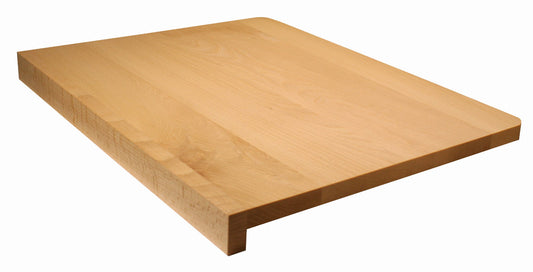 Deska do cięcia lub ugniatania ciasta - stolnica mini 47 cm | bukowa deska kuchenna | drewniana mata do wałkowania | blat do wyrabiania