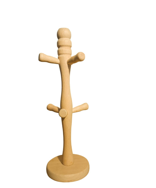 Stojak Na Kubki 32 cm | Wieszak Na Filiżanki | Metalowy Uchwyt Na Kubki | Stojak Kuchenny Na Kubki | Organizer Kubków | Cup Holder