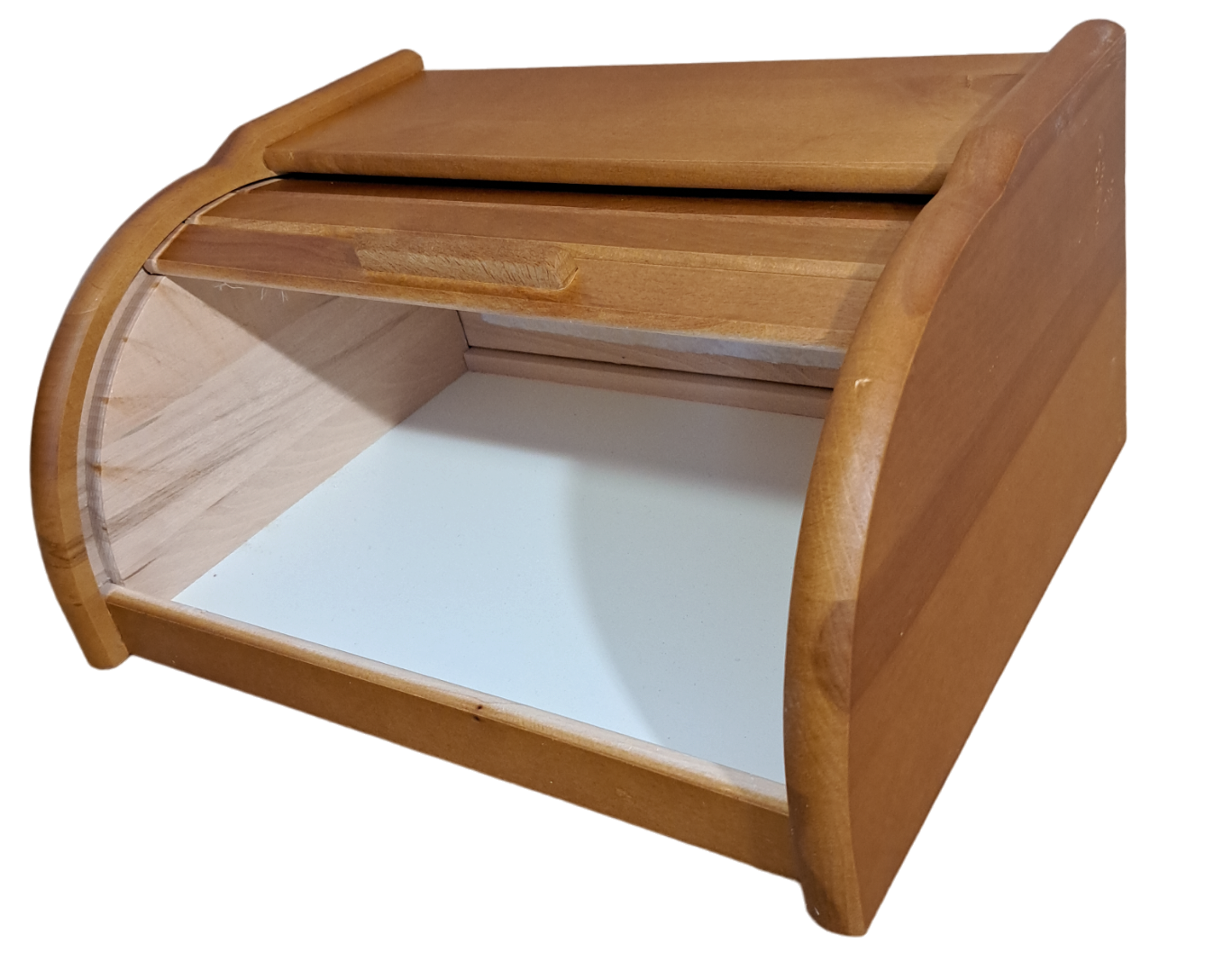 Chlebak drewniany - duży dąb | pojemnik na pieczywo | drewniany organizer na chleb | praktyczny schowek kuchenny | naturalny dębowy chlebak