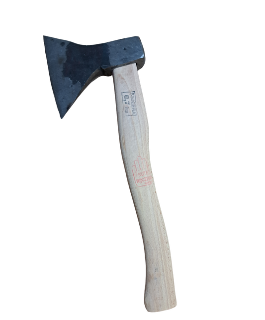 Siekiera - ręcznie wykonana 36 cm | Toporek kuty ręcznie | Solidna siekiera uniwersalna | Narzędzie kempingowe | Topór do drewna