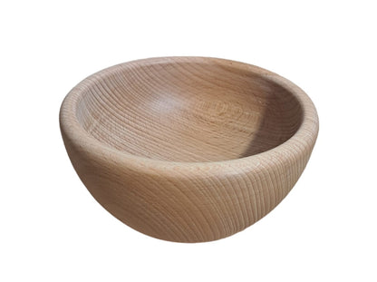 Holzschale Buche gedämpft 16 cm | natürliche Holzschale | Holzgefäß | ökologische Buchenschale | Buchenschale 16 cm