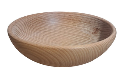 Holzschale Buche gedämpft 26 cm | Buchenholzschale | natürliche Holzschale | Küchenschüssel | Servierschüssel | Öko-Schüssel