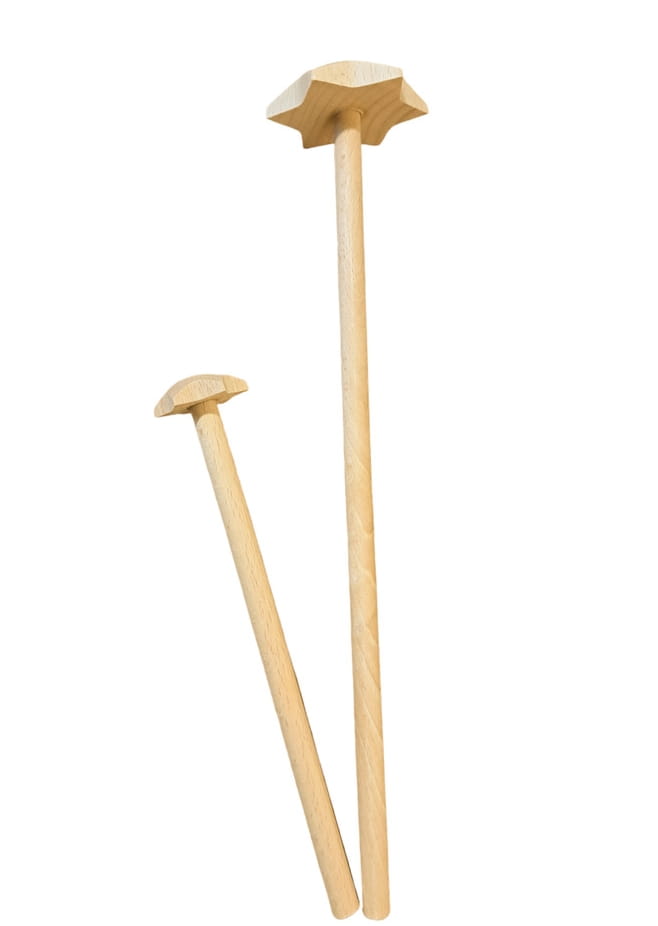 Drewniana trzepaczka kuchenna 30 cm | ręczna ubijaczka z drewna | trzepaczka do jajek i ciasta | drewniane akcesorium kuchenne | whisk