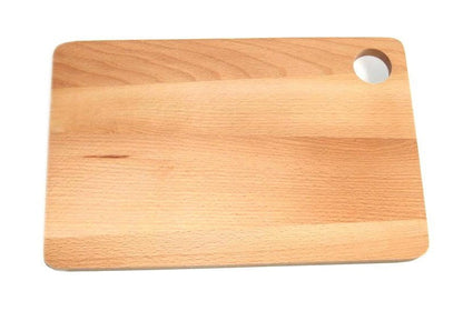 Deska do krojenia drewniana prostokątna 40 cm | deska kuchenna drewniana | drewniana podkładka do krojenia | prostokątna deska drewniana
