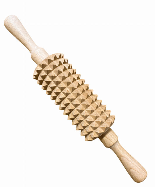 Wałek do Mięsa 29 cm | Wałek Kuchenny do Rozbijania Mięsa | Drewniany Wałek do Kotletów | Narzędzie do Mięsa | Akcesorium Kuchenne 29 cm
