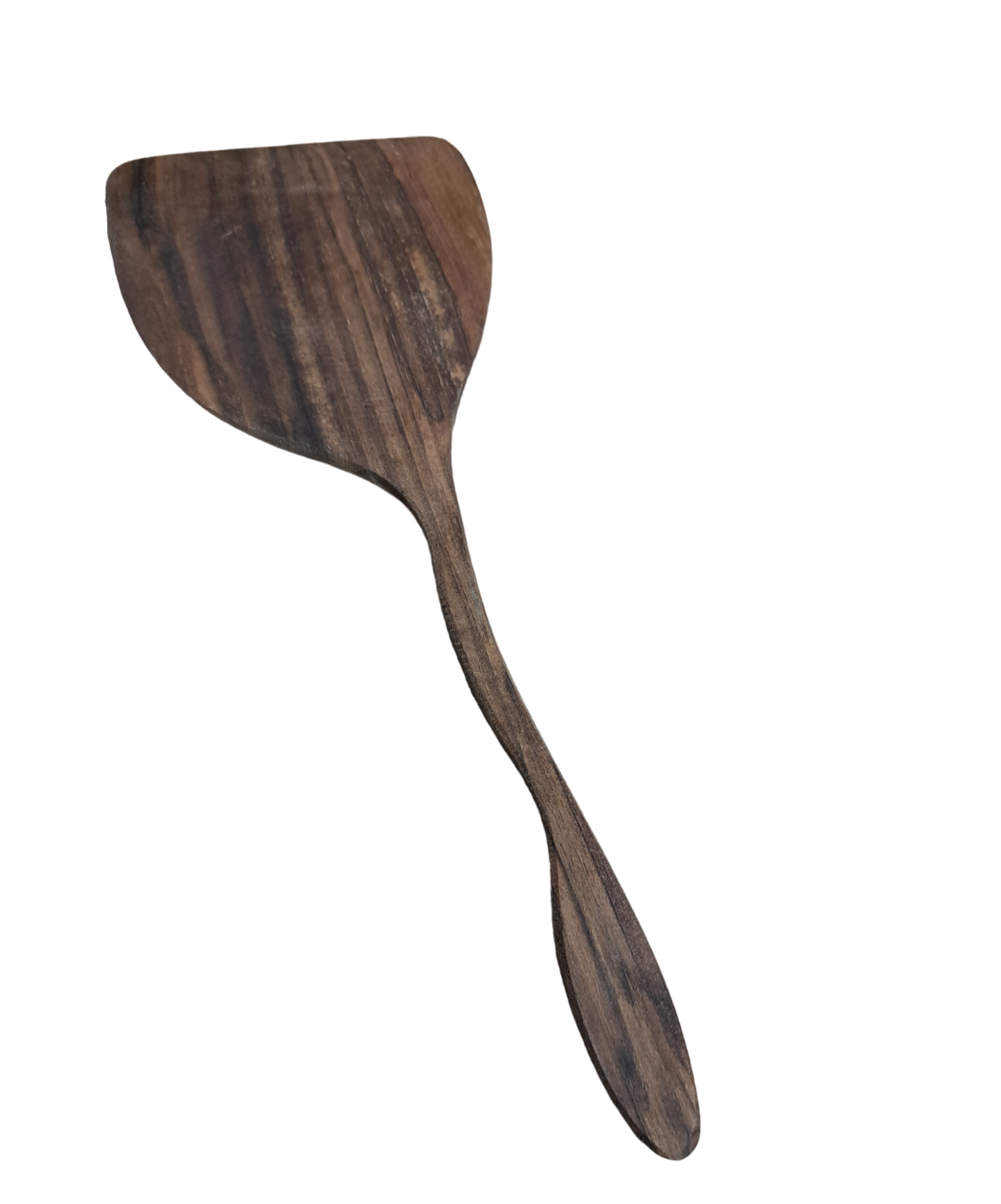 Łopatka z drewna orzechowego 32 cm | Szpatułka drewniana do smażenia | Łyżka kuchenna naturalna | Przybory kuchenne ekologiczne | Walnut