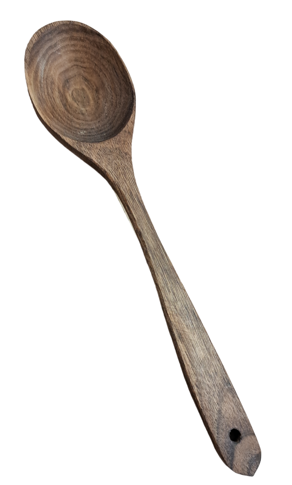 Łyżka z drewna orzechowego duża 29 cm | drewniana łyżka kuchenna | łyżka do mieszania | ekologiczna łyżka do gotowania | naturalne drewno