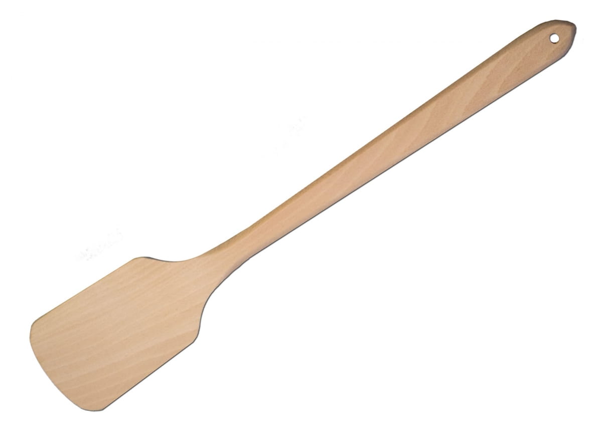 Ladle shovel for field kitchen or cauldron, beech 50 cm | wooden kitchen spatula | kitchen mixer | catering shovel | beech