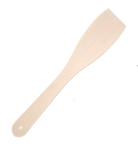 Łopatka drewniana Zwykła Mini 24 cm | Łyżka kuchenna drewniana | Szpatułka drewniana mała | Drewniana łopatka do gotowania | Eko akcesoria