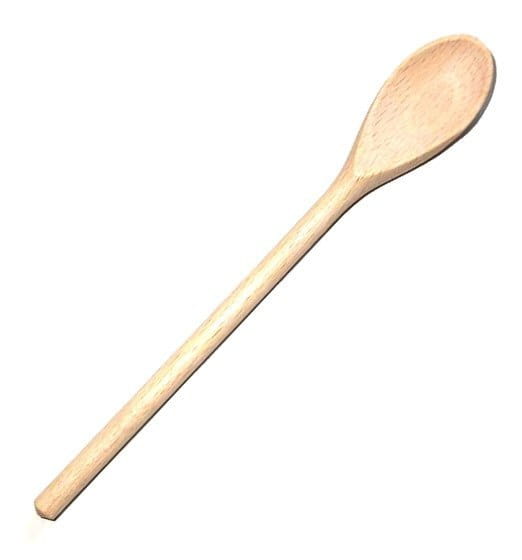 Łyżka drewniana do Cukru i Musztardy 16 cm | Drewniana łyżeczka kuchenna | Ekologiczna łyżka do przypraw | Naturalna łyżka stołowa 16 cm
