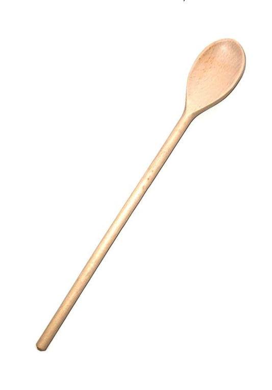 Łyżka drewniana Szwedzka Owalna 35 cm | Łyżka kuchenna drewniana | Ekologiczna drewniana łyżka do gotowania | Naturalna łyżka długa 35 cm