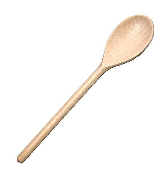 Łyżka drewniana Szwedzka Owalna 25 cm | Łyżka kuchenna z drewna | Naturalna drewniana łyżka do gotowania | Ekologiczna łyżka drewniana