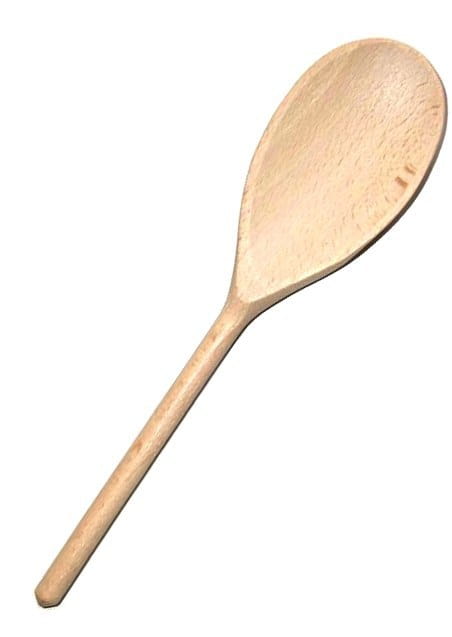 Łyżka drewniana Szwedzka Owalna 20 cm | Łyżka kuchenna drewniana | Ekologiczna łyżka z drewna | Drewniana łyżka do gotowania i mieszania