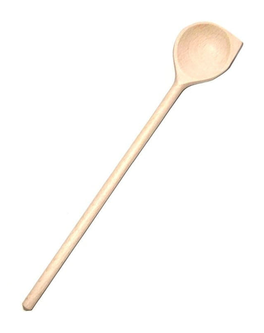 Łyżka drewniana z Rogiem Mała 30 cm | Łyżka kuchenna drewniana | Drewniana łyżka do gotowania | Łopatka drewniana 30 cm | Akcesoria kuchenne