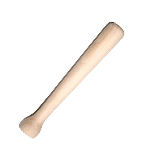 Tłuczek ubijak drewniany barmański 22cm | muddler do koktajli | rozgniatacz do czosnku | drewniany tłuczek barowy | akcesorium do drinków