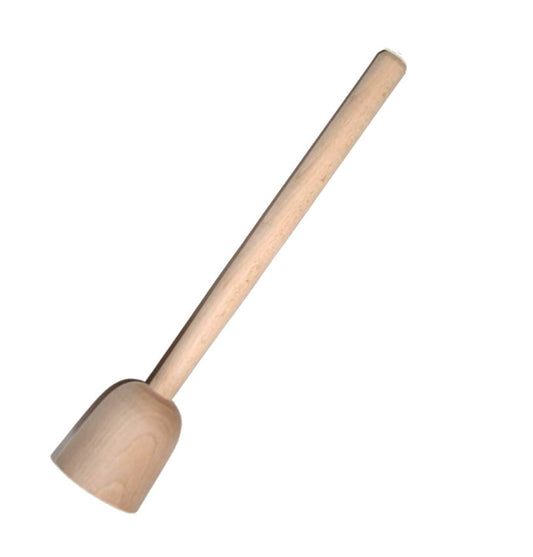 Tłuczek, ubijak do ziemniaków drewniany 29 cm | ręczny tłuczek kuchenny | drewniany ugniatacz do puree | ubijaczka do warzyw | masher potato