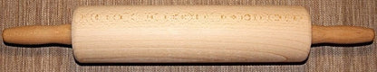Dickes Nudelholz, Länge 52 cm | Küchen-Nudelholz aus Holz | solides Back-Nudelholz | traditionelles Nudelholz | Tortenroller