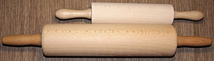 Dickes Nudelholz, Länge 52 cm | Küchen-Nudelholz aus Holz | solides Back-Nudelholz | traditionelles Nudelholz | Tortenroller