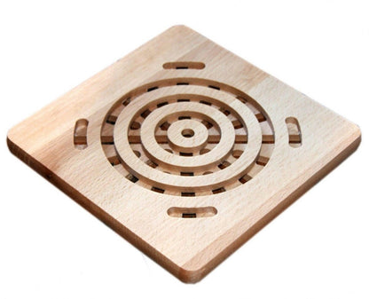Universal wooden pot stand Square 20 cm | Kitchen stand | Wooden table stand | Stand for hot dishes