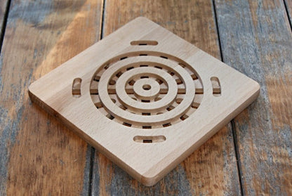 Universal wooden pot stand Square 20 cm | Kitchen stand | Wooden table stand | Stand for hot dishes