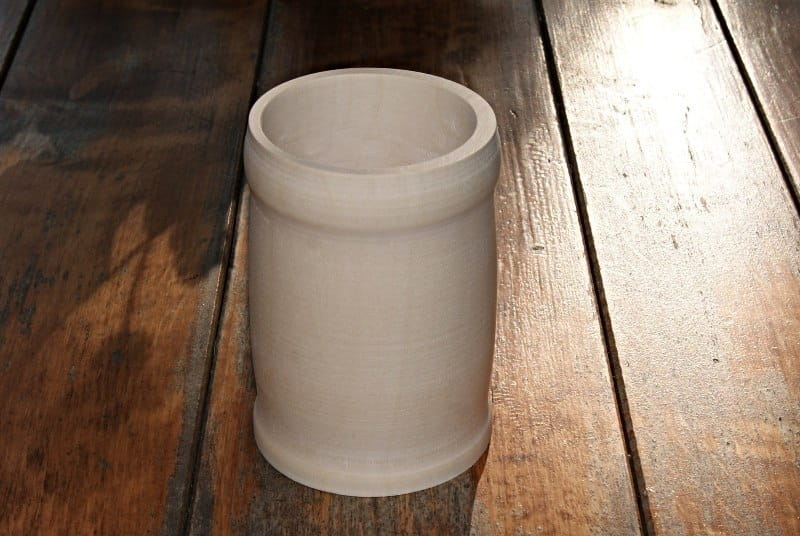 Kubek drewniany bez ucha | Kubek z drewna | Ekologiczny kubek drewniany bez rączki | Drewniany kubeczek naturalny | Wooden cup without handle